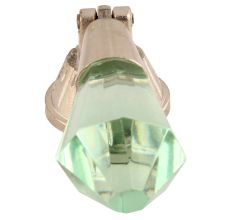 Mint Octagon Glass Pull Cabinet Knob Online